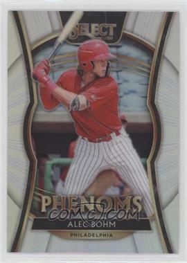 2020 Panini Select - Phenoms - Holo Prizm #PH-20 - Alec Bohm