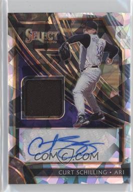 2020 Panini Select - Signature Materials - Cracked Ice Prizm #SM-CU - Curt Schilling /25