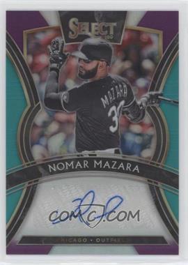 2020 Panini Select - Signatures - Tri-Color Prizm #S-NM - Nomar Mazara /49