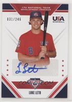 Luke Leto #/246