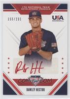 Rawley Hector (Red Ink) #/231