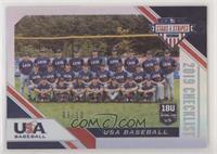 Checklist - USA Baseball 18U National Team #/10