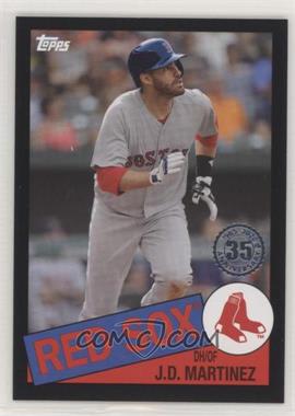 2020 Topps - 1985 Topps Baseball - Black #85-16 - J.D. Martinez /299