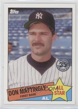 2020 Topps - 1985 Topps Baseball All-Stars #85AS-23 - Don Mattingly