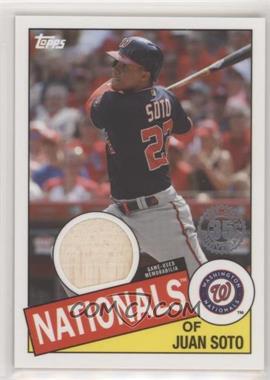 2020 Topps - 1985 Topps Baseball Relics #85R-JS - Juan Soto