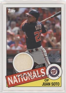 2020 Topps - 1985 Topps Baseball Relics #85R-JS - Juan Soto