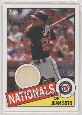 2020 Topps - 1985 Topps Baseball Relics #85R-JS - Juan Soto