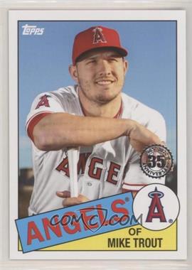 2020 Topps - 1985 Topps Baseball #85-1 - Mike Trout