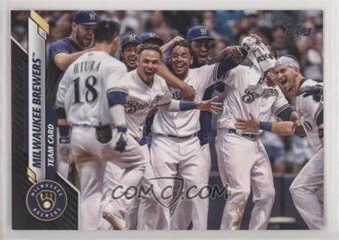 2020 Topps - [Base] - Black #27 - Milwaukee Brewers /69