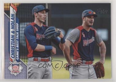 2020 Topps - [Base] - Father's Day Blue #160 - Checklist - Christian & Nolan (Game's Best Talk Shop) /50