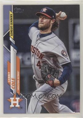 2020 Topps - [Base] - Father's Day Blue #2 - League Leaders - Gerrit Cole /50