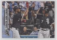 Checklist - South Side Swag (Jimenez, Anderson Celebrate Home Run) #/50