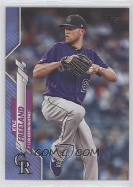 2020 Topps - [Base] - Father's Day Blue #666 - Kyle Freeland /50
