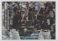 Checklist - South Side Swag (Jimenez, Anderson Celebrate Home Run) #/229