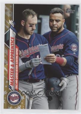 2020 Topps - [Base] - Gold Star #18 - Checklist - Master & Apprentice (Cruz And Garver Review Scouting Report)