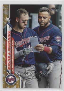 2020 Topps - [Base] - Gold Star #18 - Checklist - Master & Apprentice (Cruz And Garver Review Scouting Report)