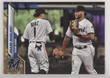 2020 Topps - [Base] - Gold Star #396 - Miami Marlins