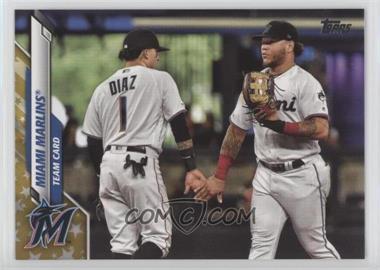 2020 Topps - [Base] - Gold Star #396 - Miami Marlins