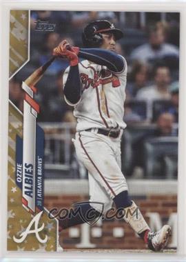 2020 Topps - [Base] - Gold Star #480 - Ozzie Albies