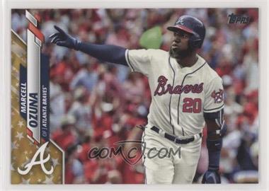 2020 Topps - [Base] - Gold Star #537 - Marcell Ozuna