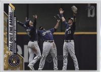 Checklist - Roll Out The Barrel (Brewers Outfield Celebrates)