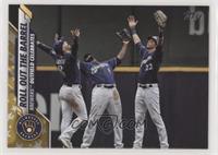 Checklist - Roll Out The Barrel (Brewers Outfield Celebrates)