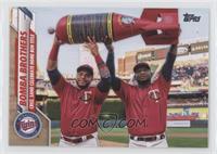 Checklist - Bomba Brothers (Cruz, Sano Celebrate Home Run Title) #/2,020