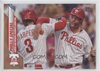 Checklist - Philly Special (Harper and Hoskins Celebrate Home Run) #/2,020