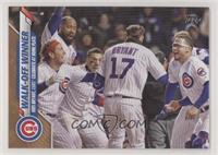 Checklist - Walk-Off Winner (Kris Bryant, Cubs Celebrate at Home Plate) #/2,020