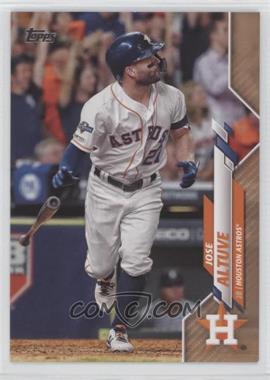 2020 Topps - [Base] - Gold #602 - Jose Altuve /2020