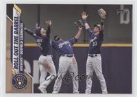 Checklist - Roll Out The Barrel (Brewers Outfield Celebrates) #/2,020