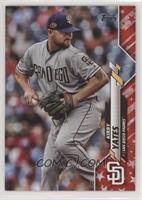 Kirby Yates [EX to NM] #/76