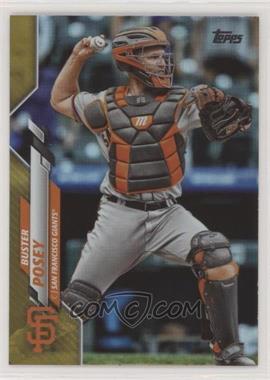 2020 Topps - [Base] - Jumbo Pack Exclusive Gold #111 - Buster Posey