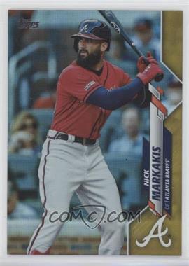 2020 Topps - [Base] - Jumbo Pack Exclusive Gold #156 - Nick Markakis