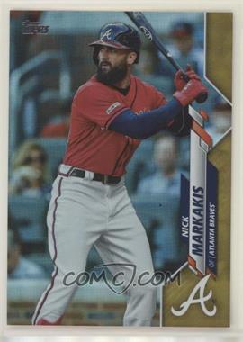 2020 Topps - [Base] - Jumbo Pack Exclusive Gold #156 - Nick Markakis