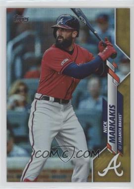 2020 Topps - [Base] - Jumbo Pack Exclusive Gold #156 - Nick Markakis