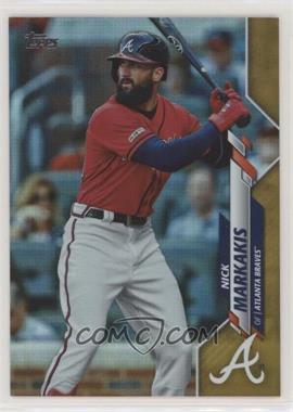 2020 Topps - [Base] - Jumbo Pack Exclusive Gold #156 - Nick Markakis