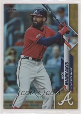 2020 Topps - [Base] - Jumbo Pack Exclusive Gold #156 - Nick Markakis