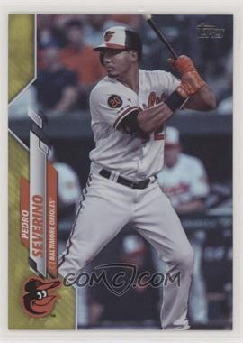 2020 Topps - [Base] - Jumbo Pack Exclusive Gold #652 - Pedro Severino (Uncorrected Error: Anthony Santander Pictured)