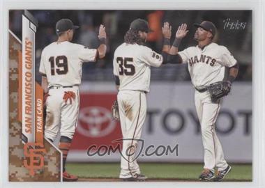 2020 Topps - [Base] - Memorial Day Camo #405 - San Francisco Giants /25