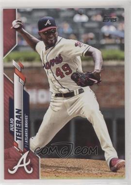 2020 Topps - [Base] - Mother's Day Pink #195 - Julio Teheran /50