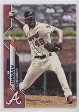 2020 Topps - [Base] - Mother's Day Pink #195 - Julio Teheran /50