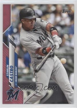 2020 Topps - [Base] - Mother's Day Pink #29 - Starlin Castro /50