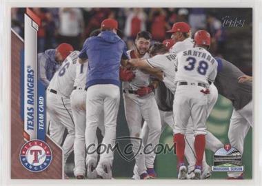 2020 Topps - [Base] - Mother's Day Pink #516 - Texas Rangers /50