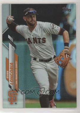 2020 Topps - [Base] - Rainbow Foil #333 - Evan Longoria