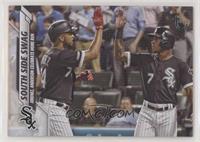 Checklist - South Side Swag (Jimenez, Anderson Celebrate Home Run) #/99