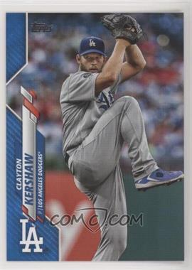 2020 Topps - [Base] - Wal-Mart Blue Border #118 - Clayton Kershaw /299