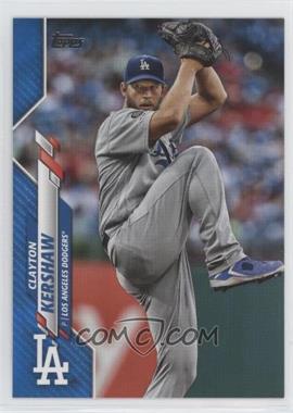 2020 Topps - [Base] - Wal-Mart Blue Border #118 - Clayton Kershaw /299