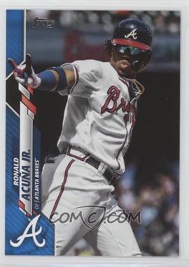 2020 Topps - [Base] - Wal-Mart Blue Border #150 - Ronald Acuna Jr. /299