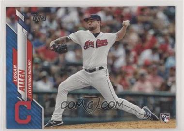 2020 Topps - [Base] - Wal-Mart Blue Border #228 - Logan Allen /299